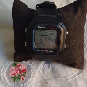 Casio Black Digital 100m Waterproof Watch NWOT